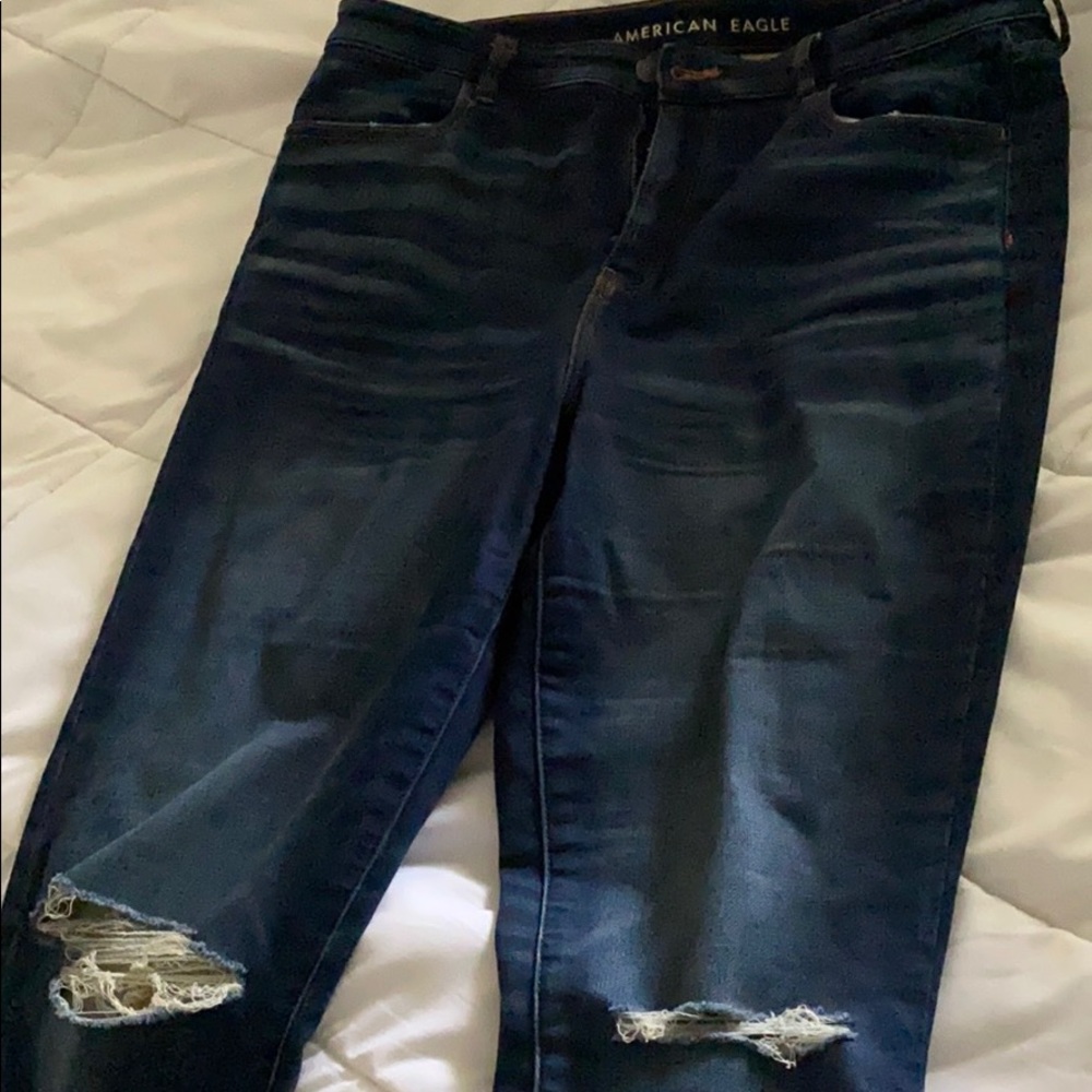 Super high waisted American Eagle Jeggings